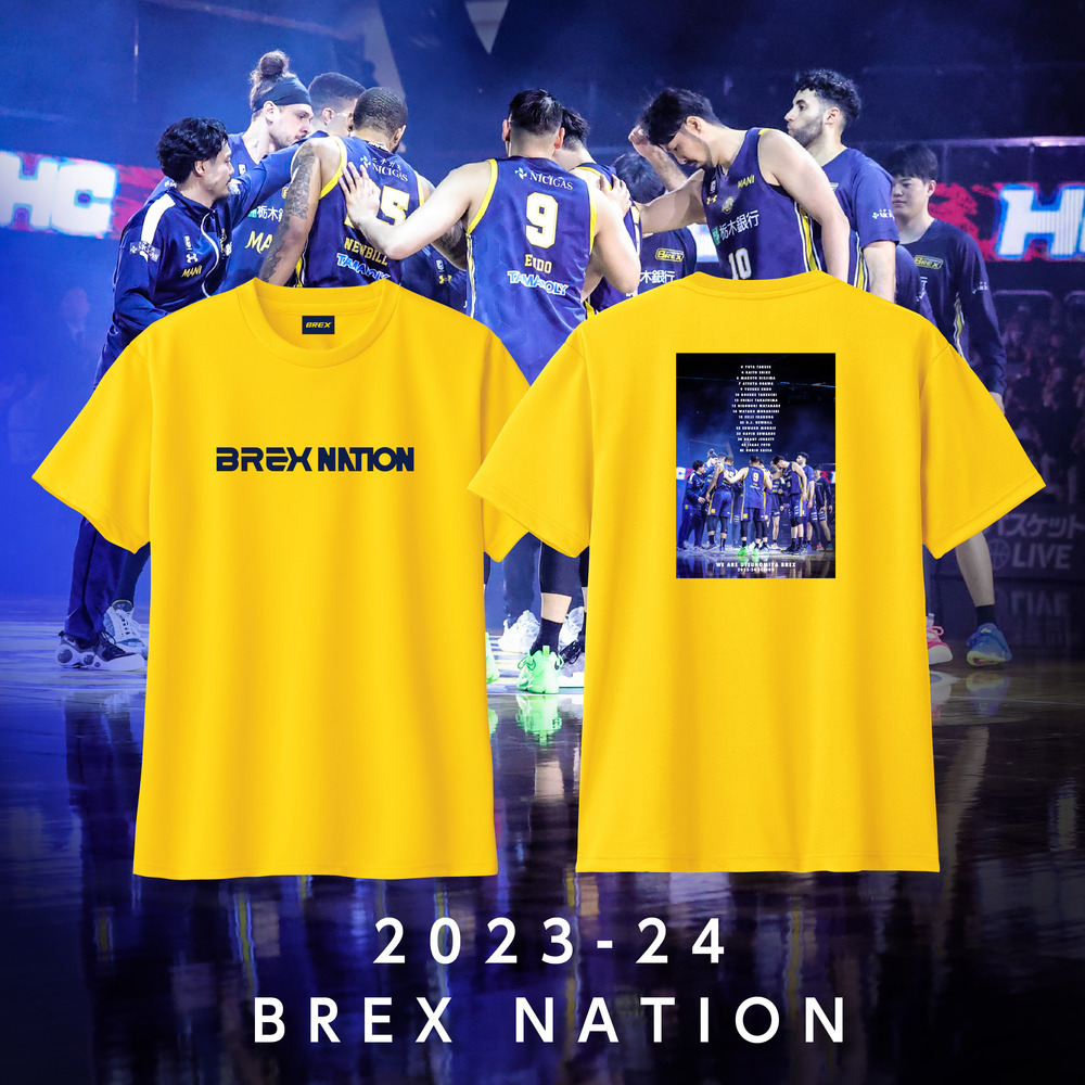 2023-24 BREX NATION PHOTO Tシャツ｜宇都宮ブレックス｜B.LEAGUE（B