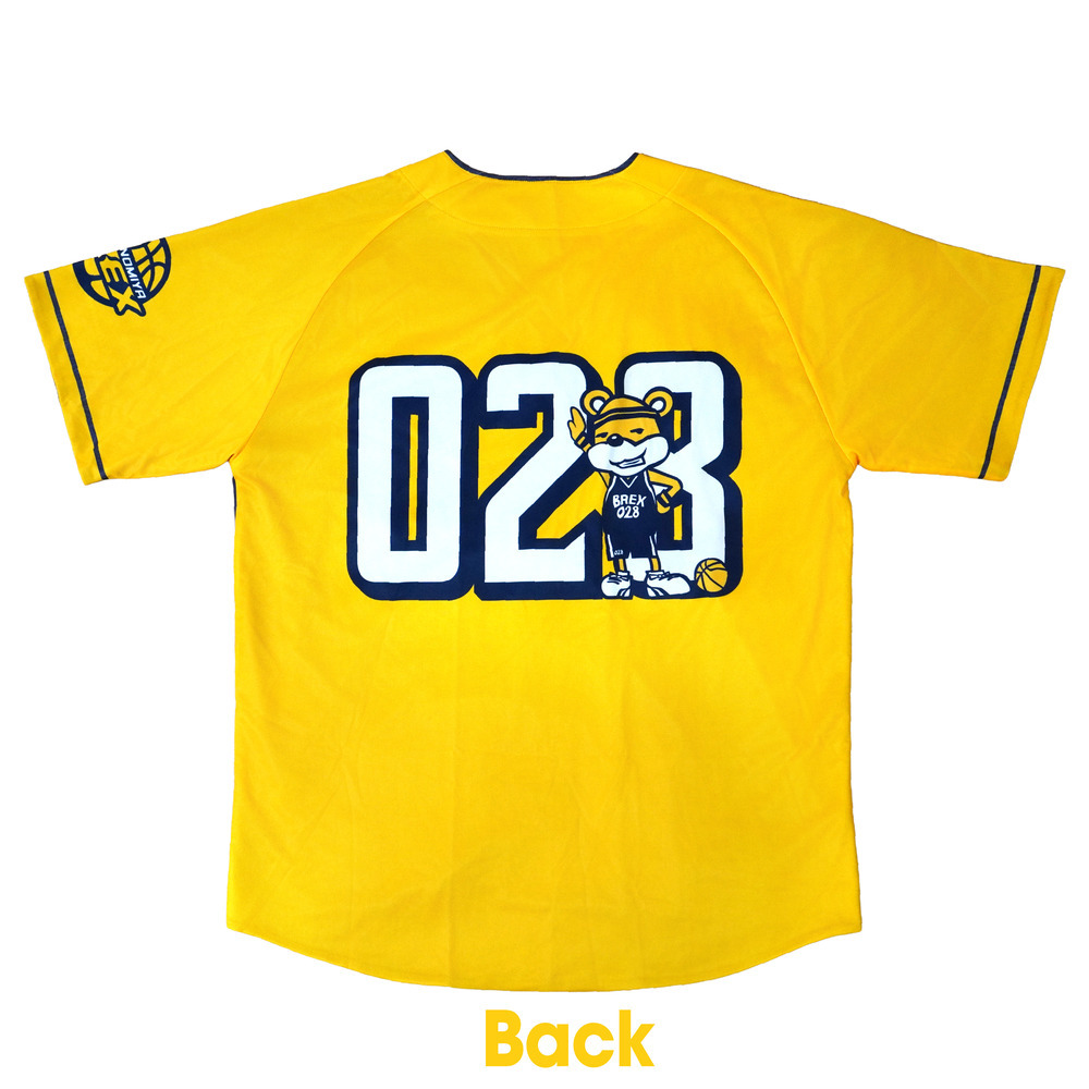 2025-26 BREXリバーシブルベースボールシャツ｜宇都宮ブレックス｜B