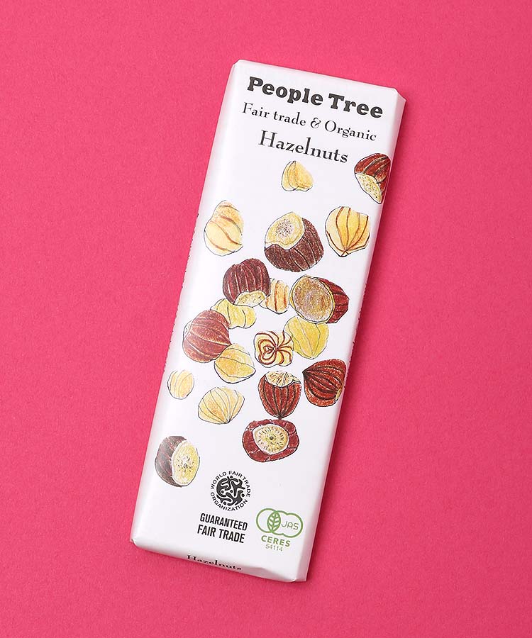 ピープルツリー フェアトレード＆オーガニック板チョコ カラメル