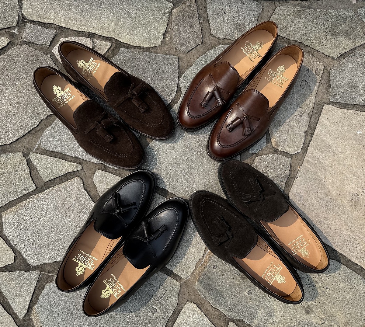 【美品】クロケット&ジョーンズ　キャベンディッシュ3　UK5.5 クロケット＆ジョーンズ キャベンディシュ3|CAVENDISH 3 BLACK