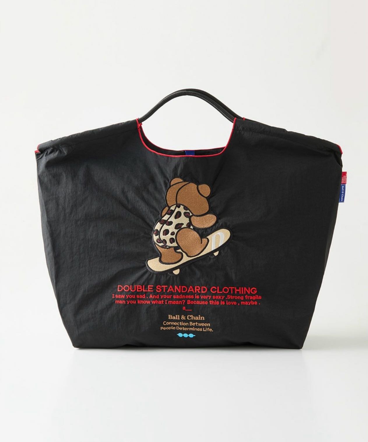 Ball&Chain ボールアンドチェーン Skateboard bear ショッピングバッグ
