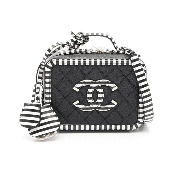 シャネル(CHANEL)シャネル CCフィグリー スモール バニティバッグ