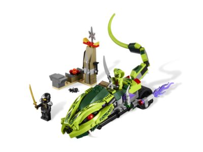 LEGO 9447 Ninjago Rise of the Snakes Lasha's Bite Cycle | BrickEconomy