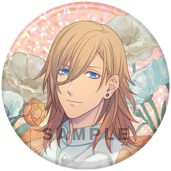 うたプリBIGホログラム缶バッジ Floral Harmony 寿嶺二 42点 うたの