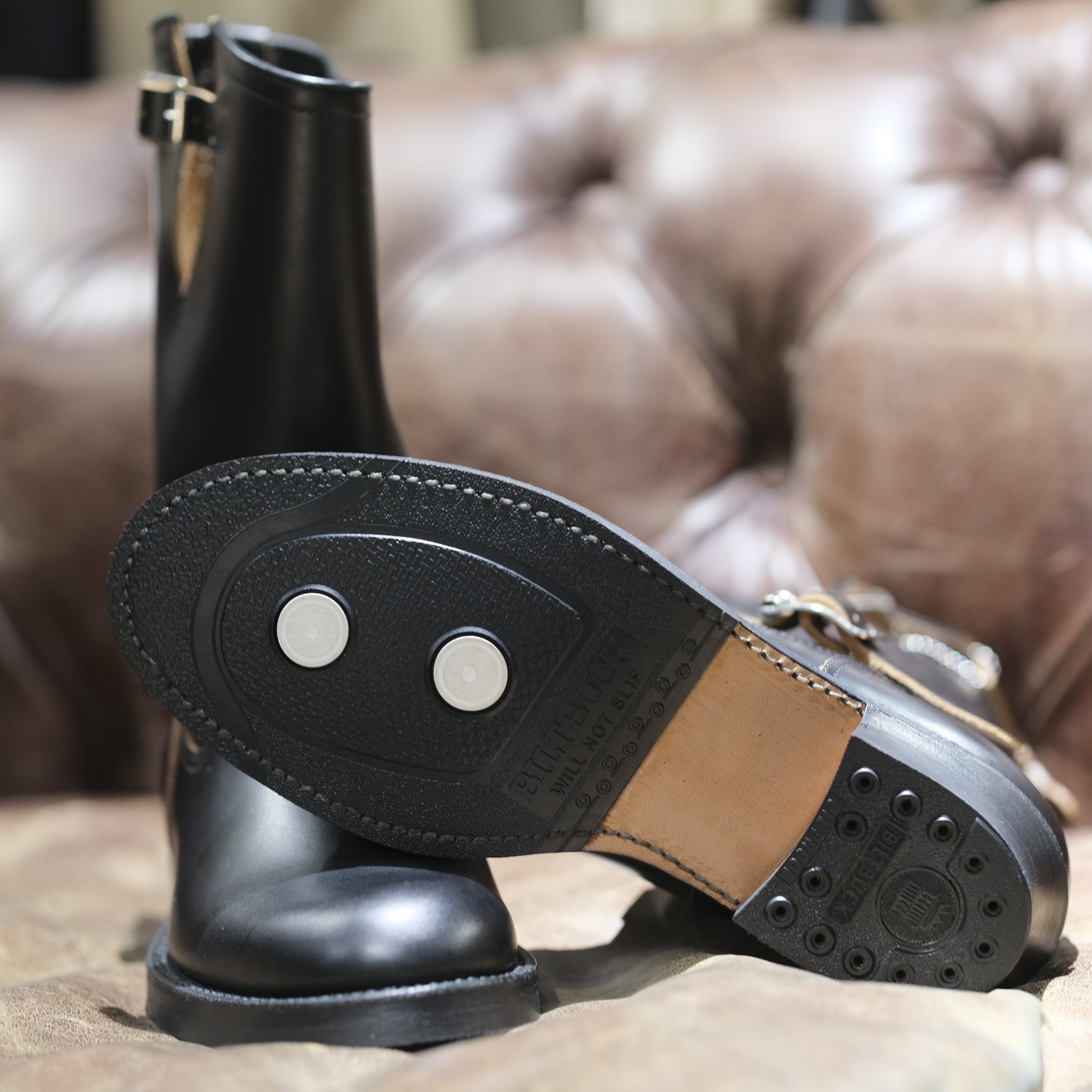 Attractions - Biltbuck Lot.269 Steerhide Engineer Boot – BROGUE