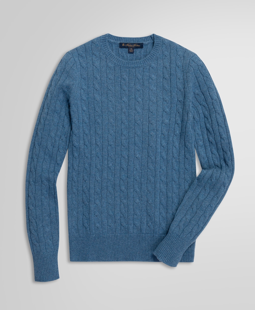 カシミヤ ケーブル クルーネックセーター | Brooks Brothers Japan