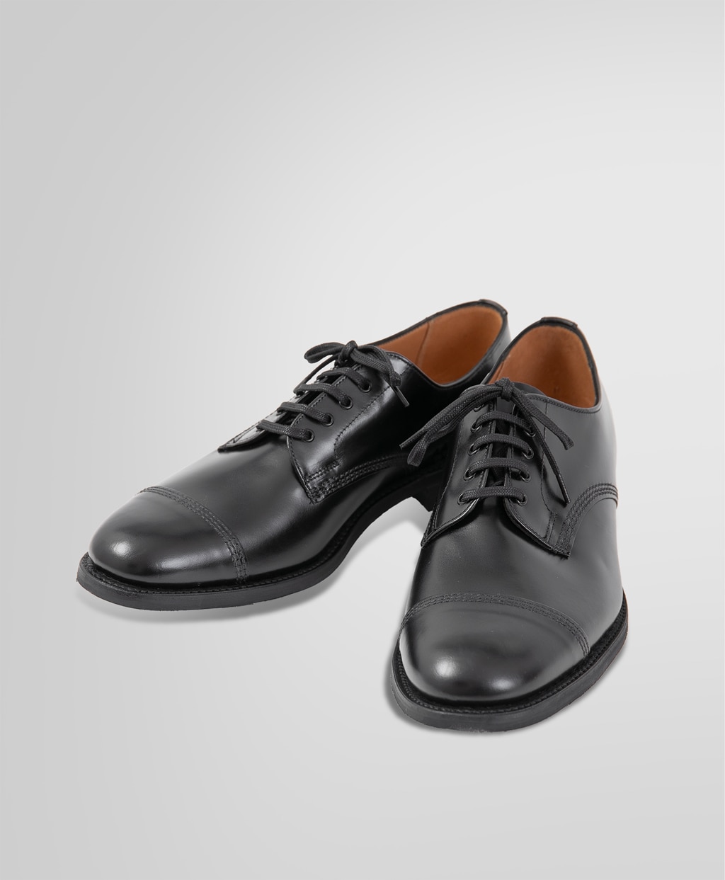 Brooks Brothers ×Sanders カーフレザー レースアップシューズ