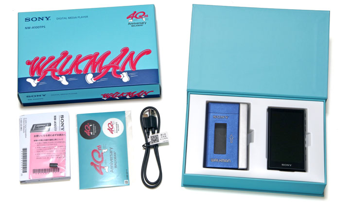 40th Anniversary Walkman SONY NW-A100TPS