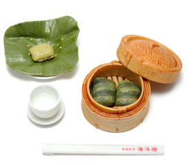 セブンイレブン 香港飲茶 海洋楼 飲茶フィギュアコレクション