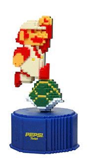 PEPSI：スーパーマリオブラザーズ ドットボトルキャップ コレクション