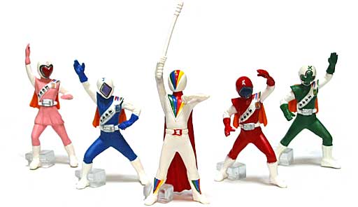 バンダイ：キャラエッグ 戦隊ヒーローシリーズ