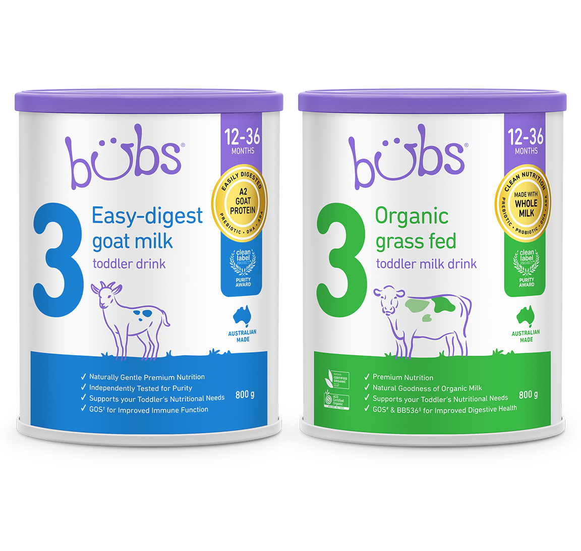 Bubs® Easy-digest Goat Milk Toddler Drink Stage 3 – Bubs Australia