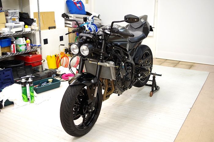 カワサキZX-25R SE（2023） ストリート仕様＆丸目1灯化