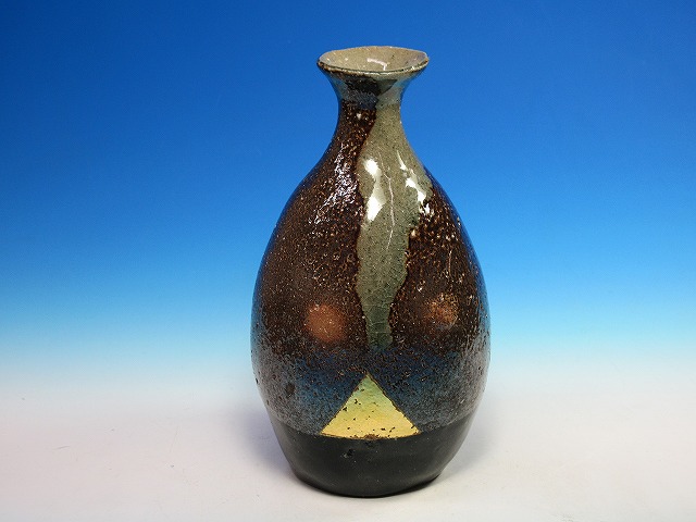 備前窯変徳利｜作家名：中村 六郎｜文錦堂 | 文錦堂