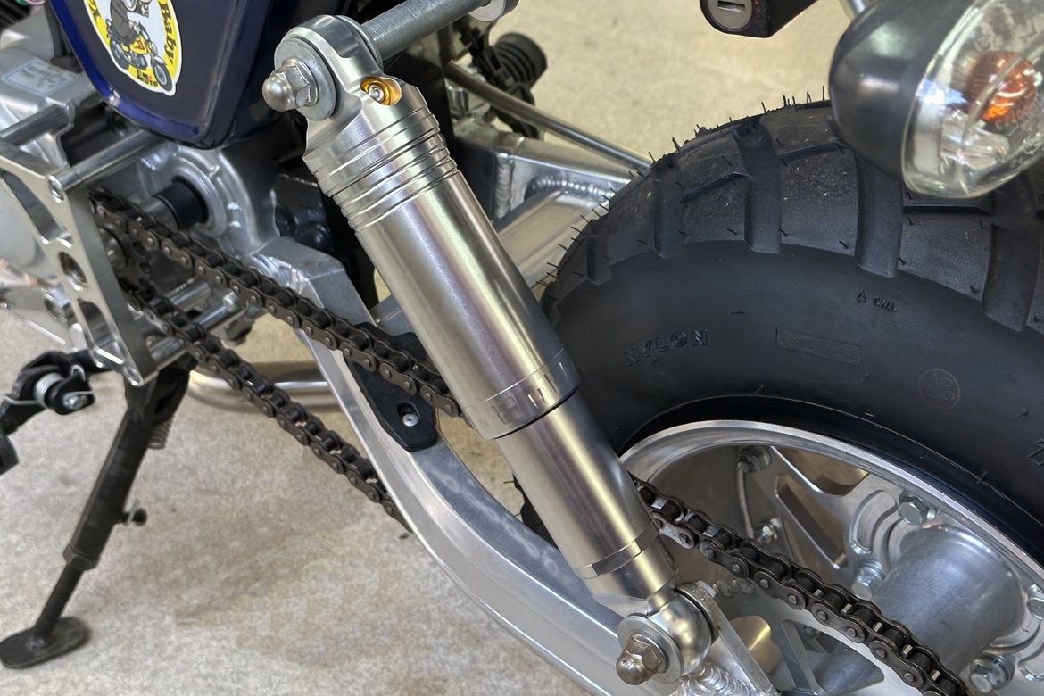 KEPSPEED製 モンキー用 フルカバーリアサスペンション モンキーや