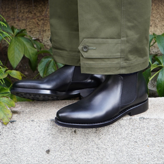 ブーツ | 98411 / BLACK CALF (DAINITE SOLE) - Jalan Sriwijaya
