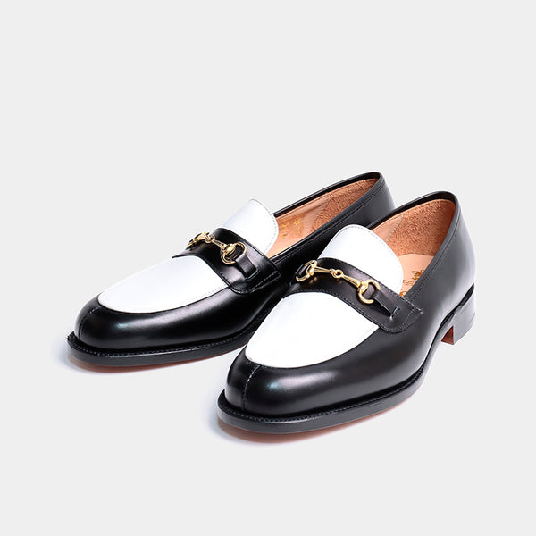 ローファー | 【新色】M5777 BIT / BLACK & WHITE CALF (LEATHER SOLE
