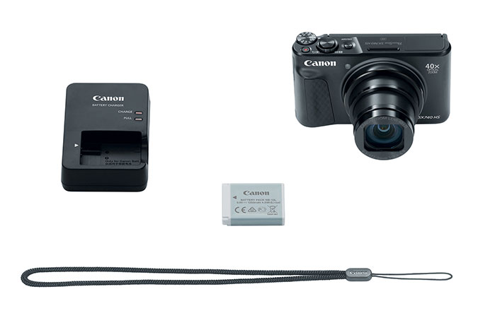Canon PowerShot SX740 HS Point & Shoot Digital Camera (Black