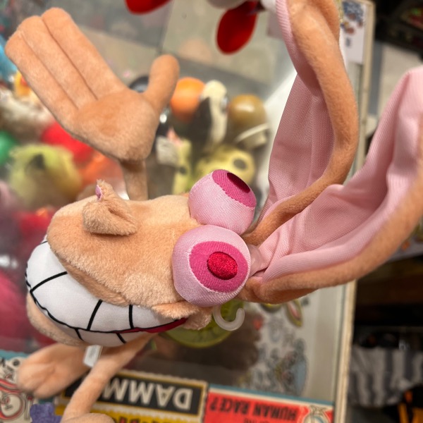 Ren & Stimpy Bendable Plush Toys レン＆スティンピー ベンダブル