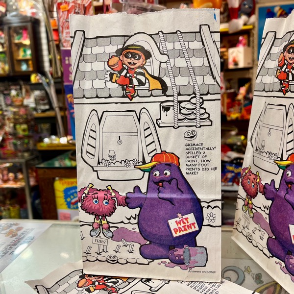 McDonald's HAPPY MEAL Bags マクドナルド ハッピーミール ペーパー