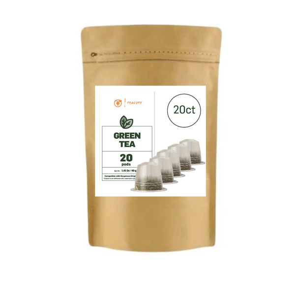 tealyte GREEN tea capsules for Nespresso Original Machines