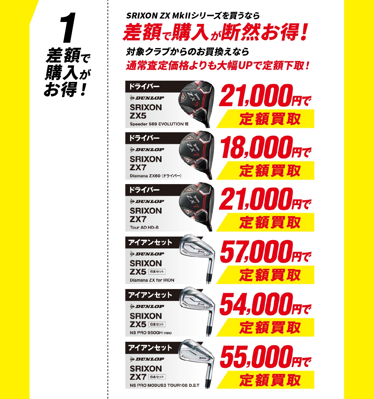 SRIXON ZX MkⅡ買うならゴルフパートナー