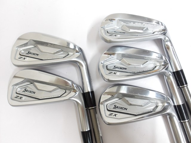 スリクソンZX5 Mk II AEROTECH SteelFiber i80CW ダンロップ アイアン