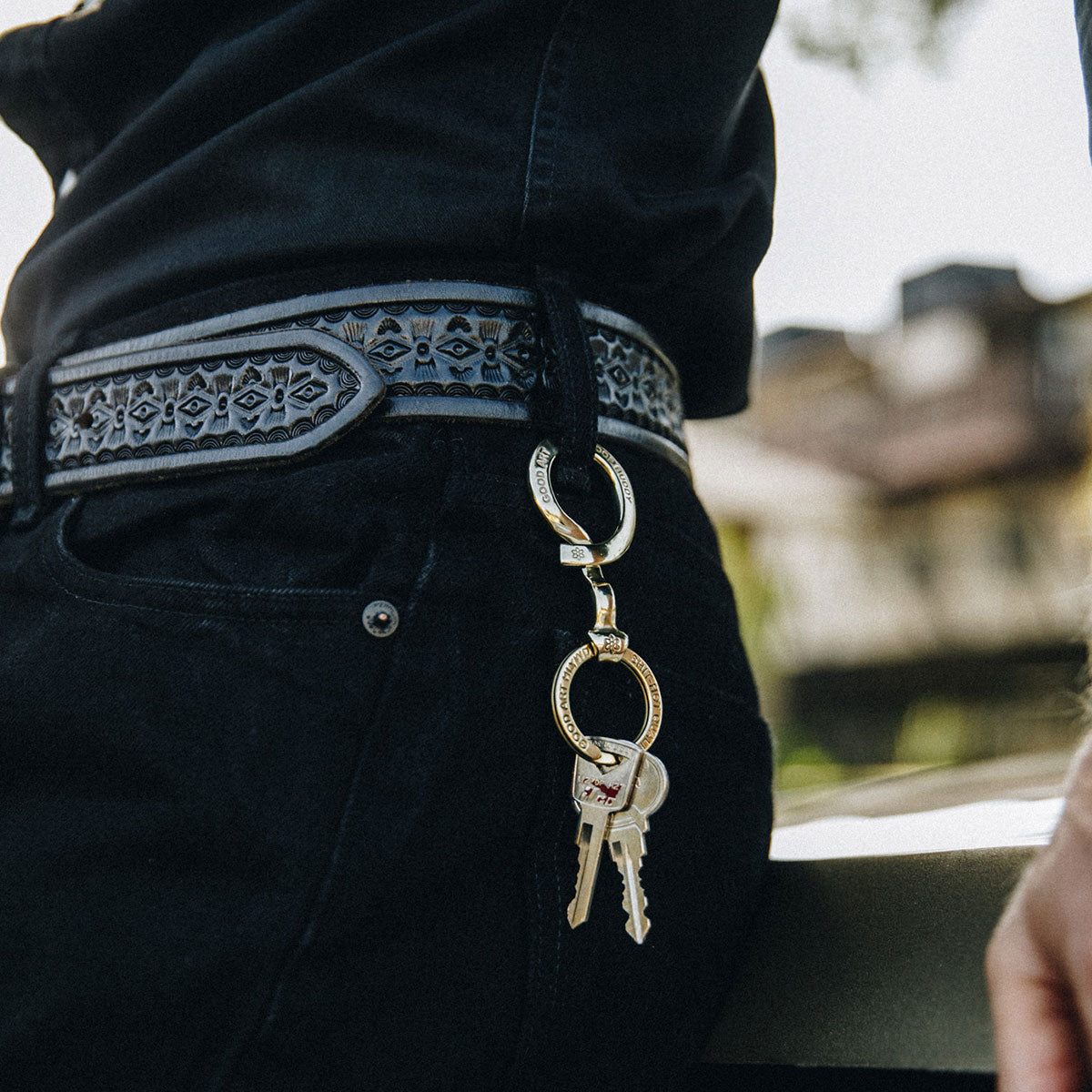 Brass Belt Hook Keychain Holder by Good Art – GOOD ART HLYWD