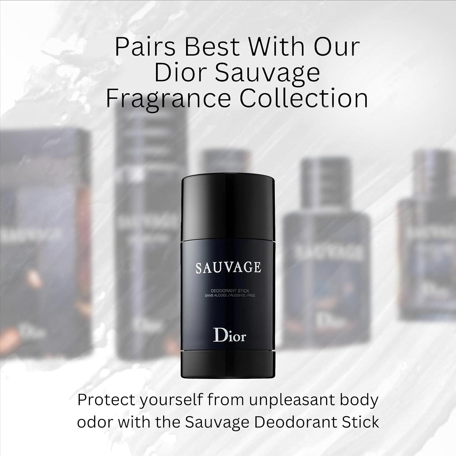Christian Dior Sauvage for Men Deodorant Stick 2.6 Ounce 2.65