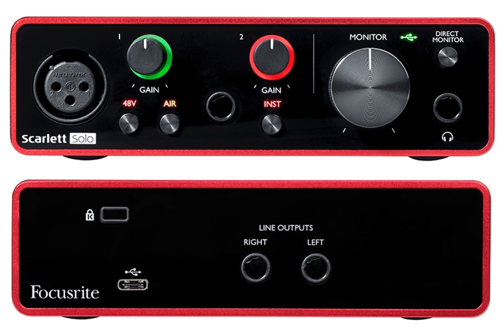 Focusrite Scarlett solo 3rd Gen / 楽器屋BOW オンラインストア
