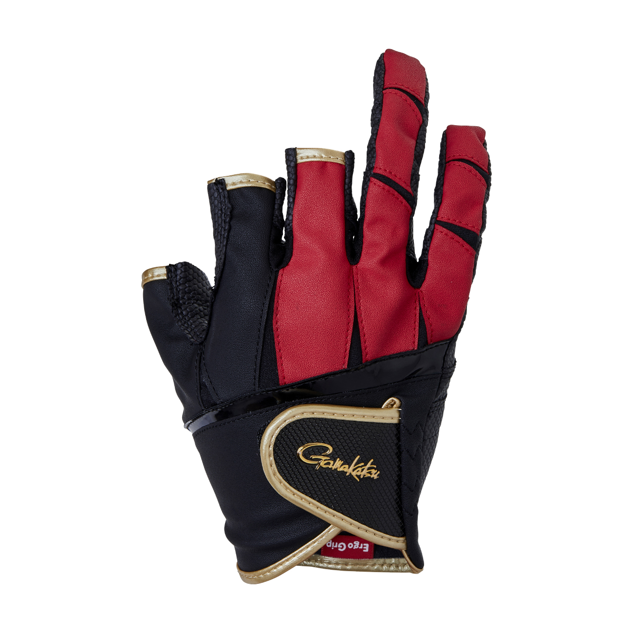 エルゴグリップグローブ(3本切) GM7295 | がまかつ