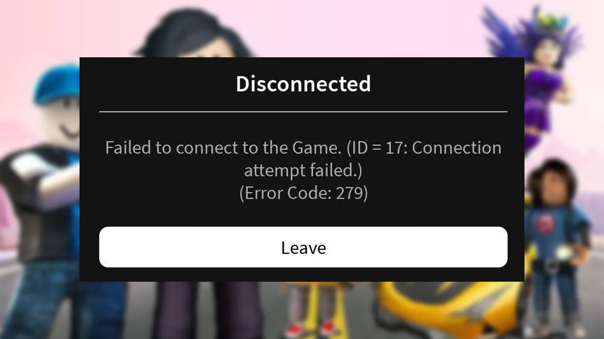 Is There a Roblox Error Code 279 Fix? - GameRevolution