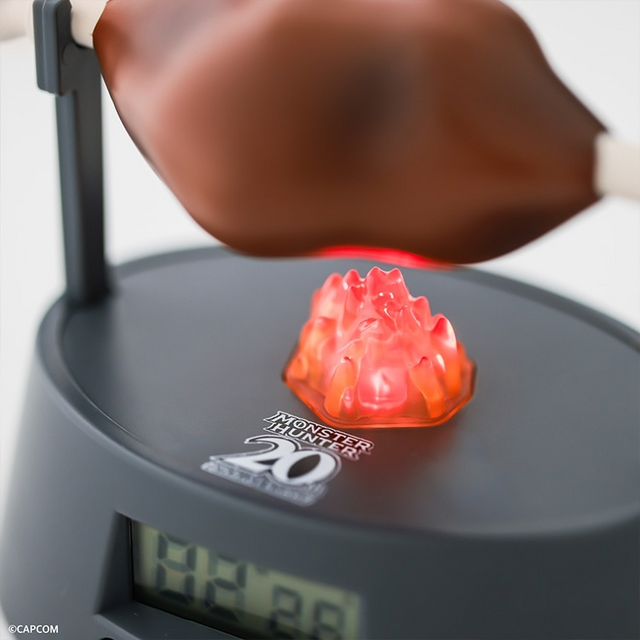 モンハン』の「肉焼き器」をモチーフにしたタイマーが再販！ハンター