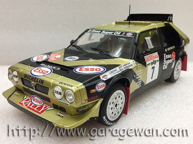 1/18 ランチア デルタ S4 1986 サンレモラリー #7 （Triple9 T9