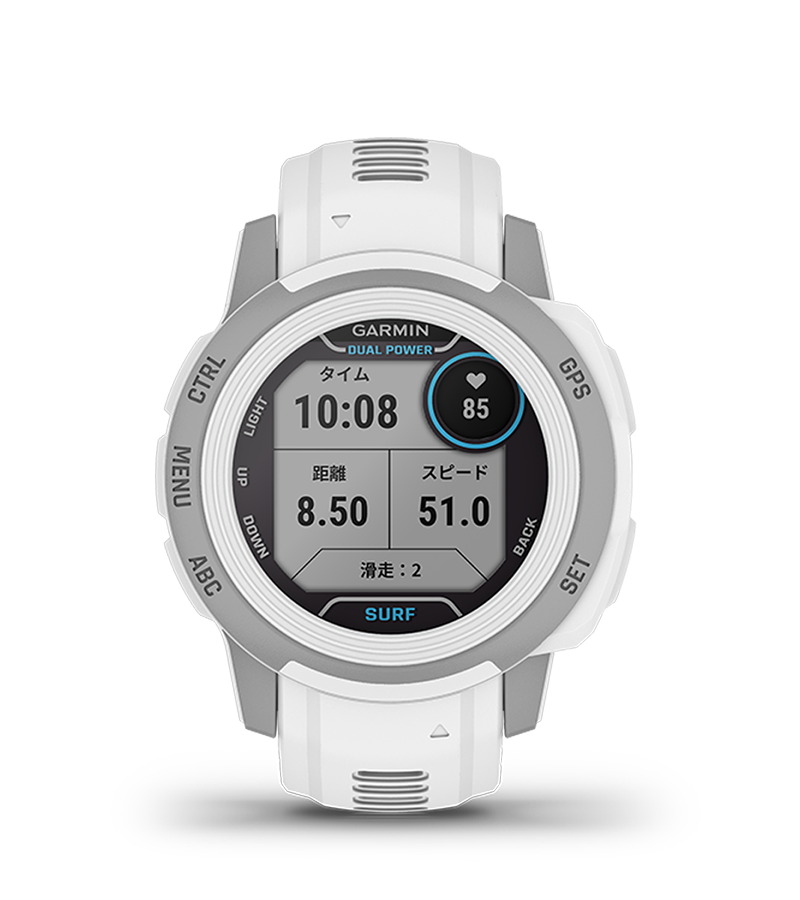 Instinct 2S Dual Power Surf Edition | スマートウォッチ | Garmin 日本