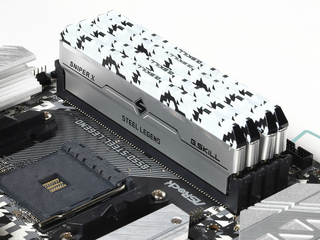 ASRock、G.SKILLコラボのDDR4メモリ「SNIPER X STEEL LEGEND Edition
