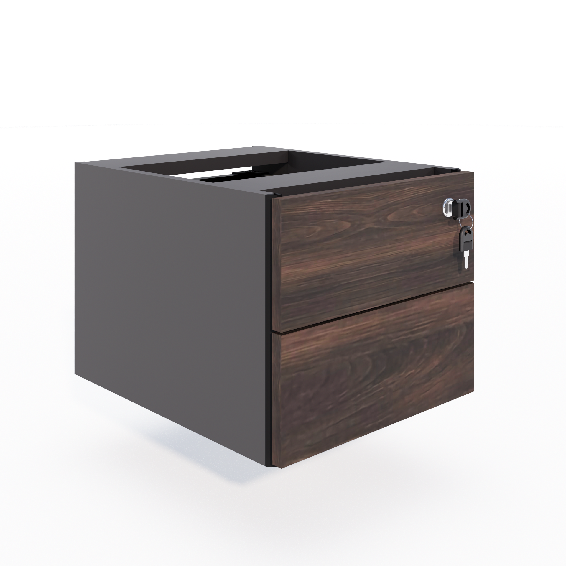 ARMÁRIO BAIXO COM DUAS PORTAS DE ABRIR - STAFF