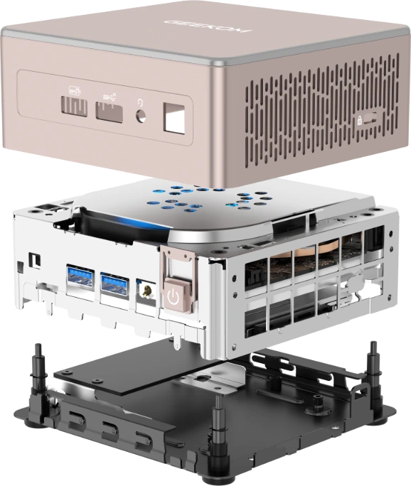 GEEKOM A5 Mini PC: High-Speed Computing with AMD Ryzen™ 7