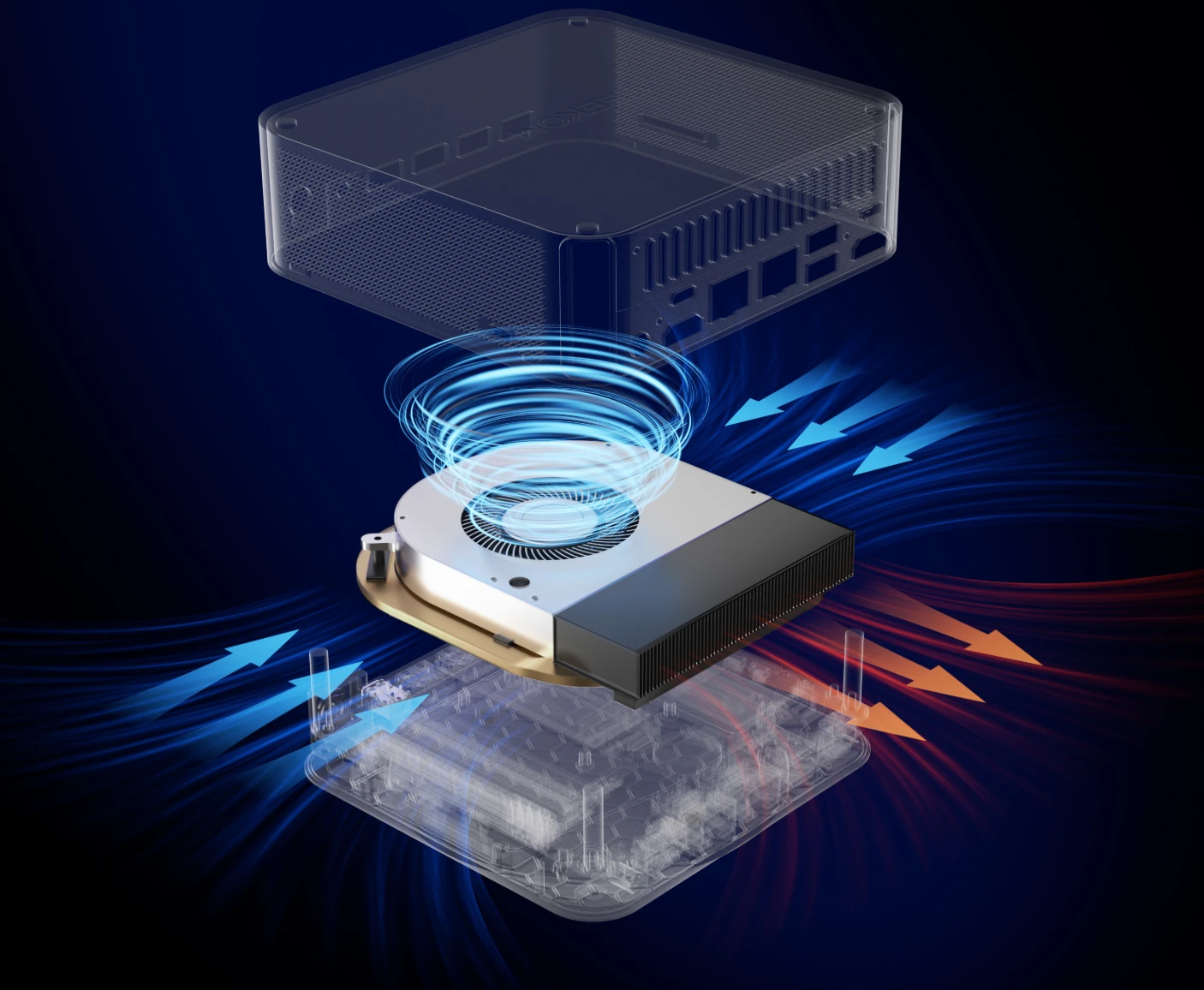 GT1 Mega AI mini PC | Powered by Intel Core Ultra 7/9 - GEEKOM