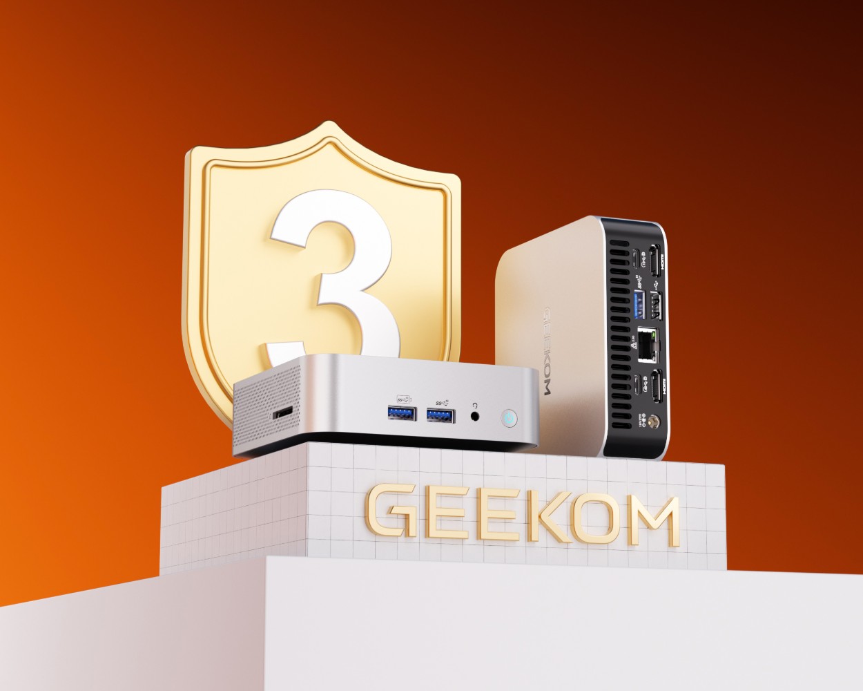 GEEKOM A6 Budget Mini PC - AMD Ryzen 7 6800H & Radeon 680M GPU