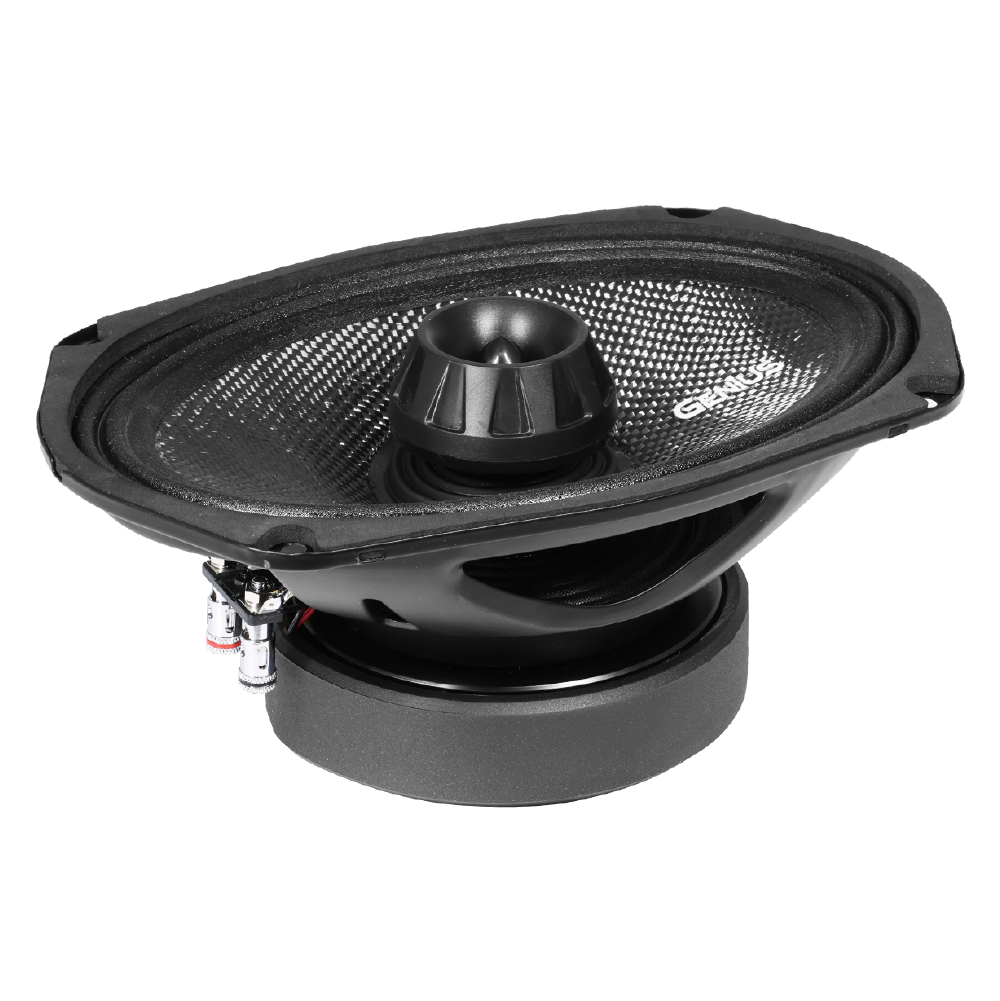 6x9” PAIR 2 WAY COAXIAL MIDRANGE LOUDSPEAKER WITH CARBON FIBER