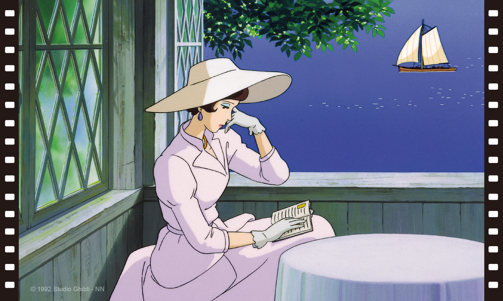 ジブリの世界につなぐ窓紅の豚 - 三鷹の森ジブリ美術館オンライン