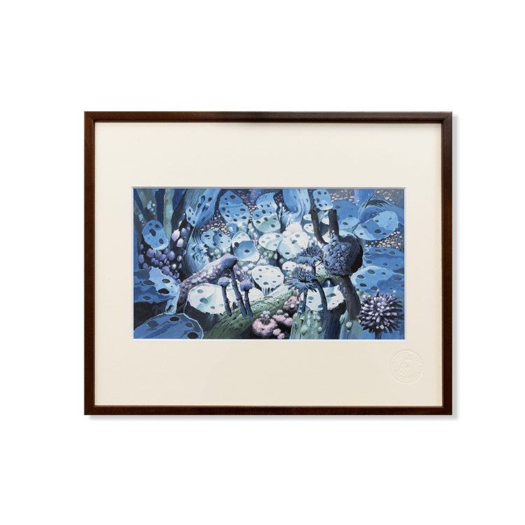 ART OF GHIBLI 風の谷のナウシカ アートフレーム「腐海の森」｜三鷹の