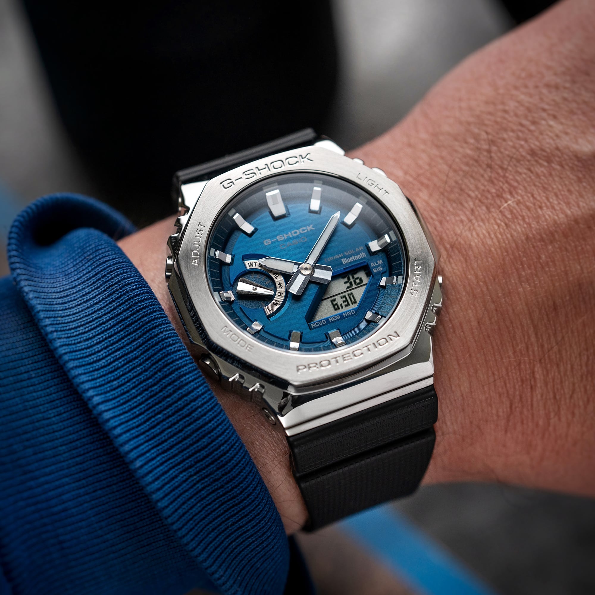 G-Shock GBM-2100A Series Watches With Striking Colors & Steel