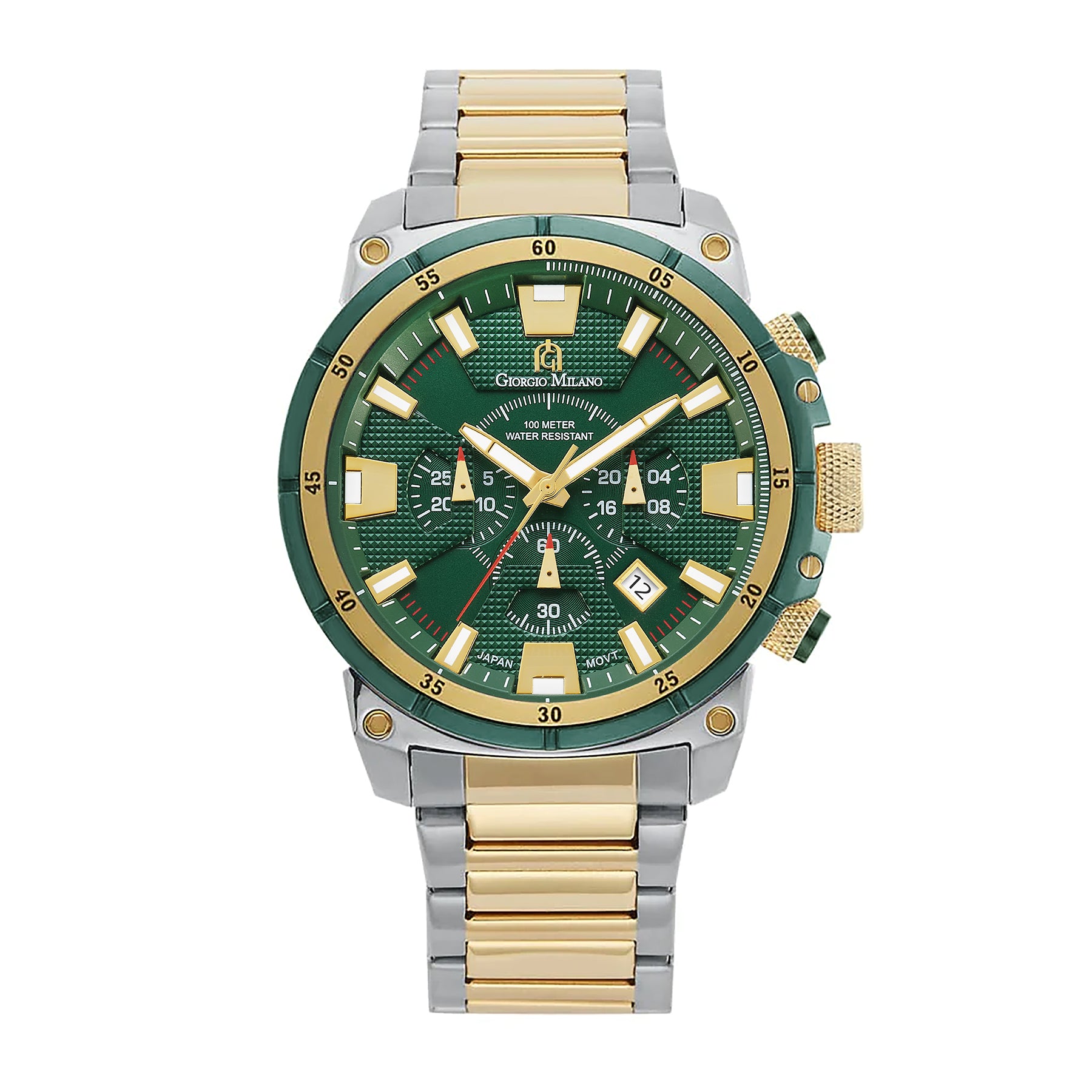 DANILO-206 Men's Chronograph Watch | Stainless Steel | 46mm