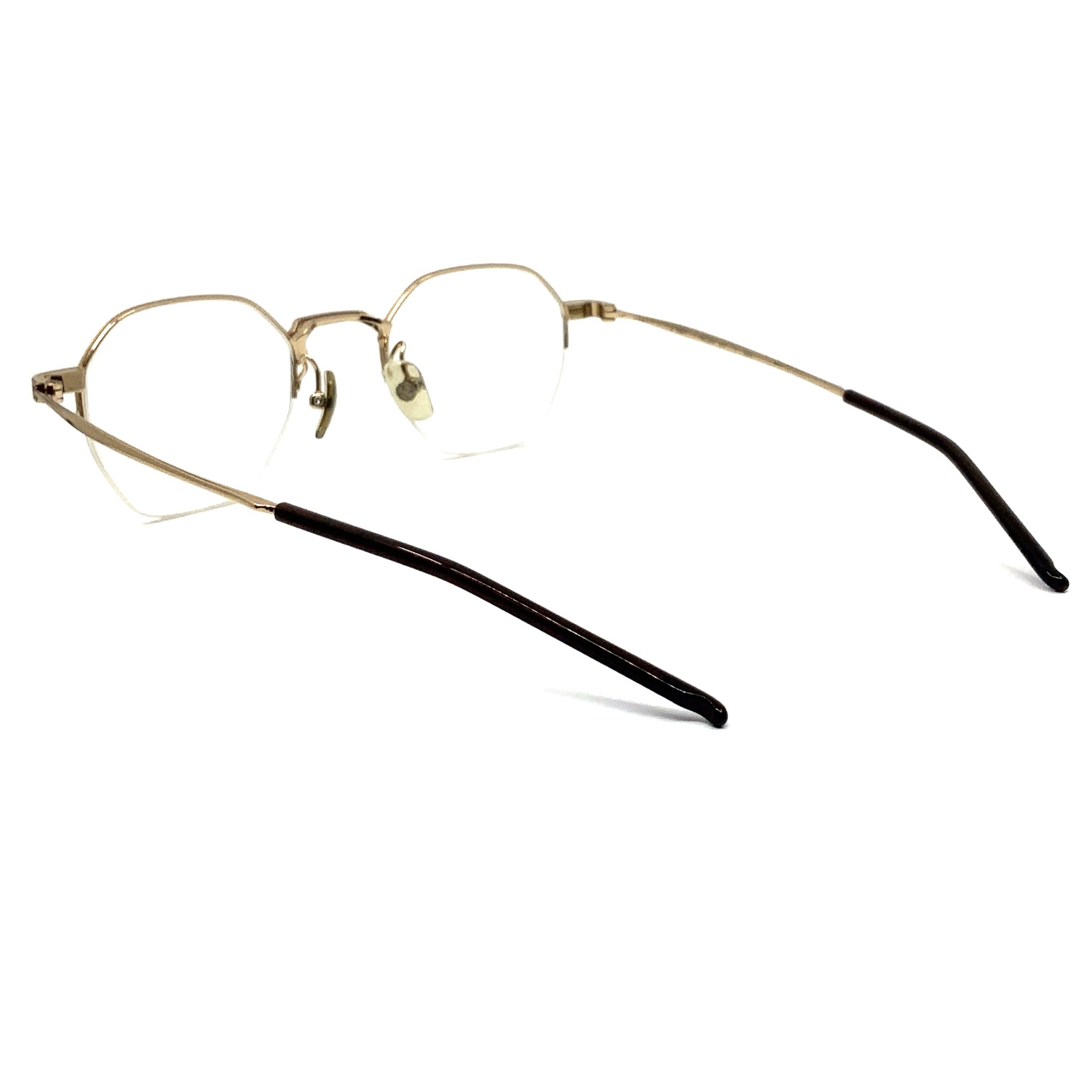 999.9 フォーナインズ メガネ S-698T 1 ゴールド 46サイズ (在庫なし