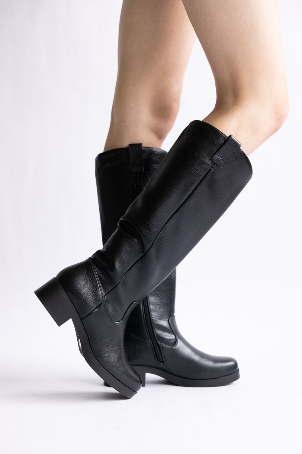 Dirty Laundry Yurie Knee High Boots for Women in Black | YHH-002X