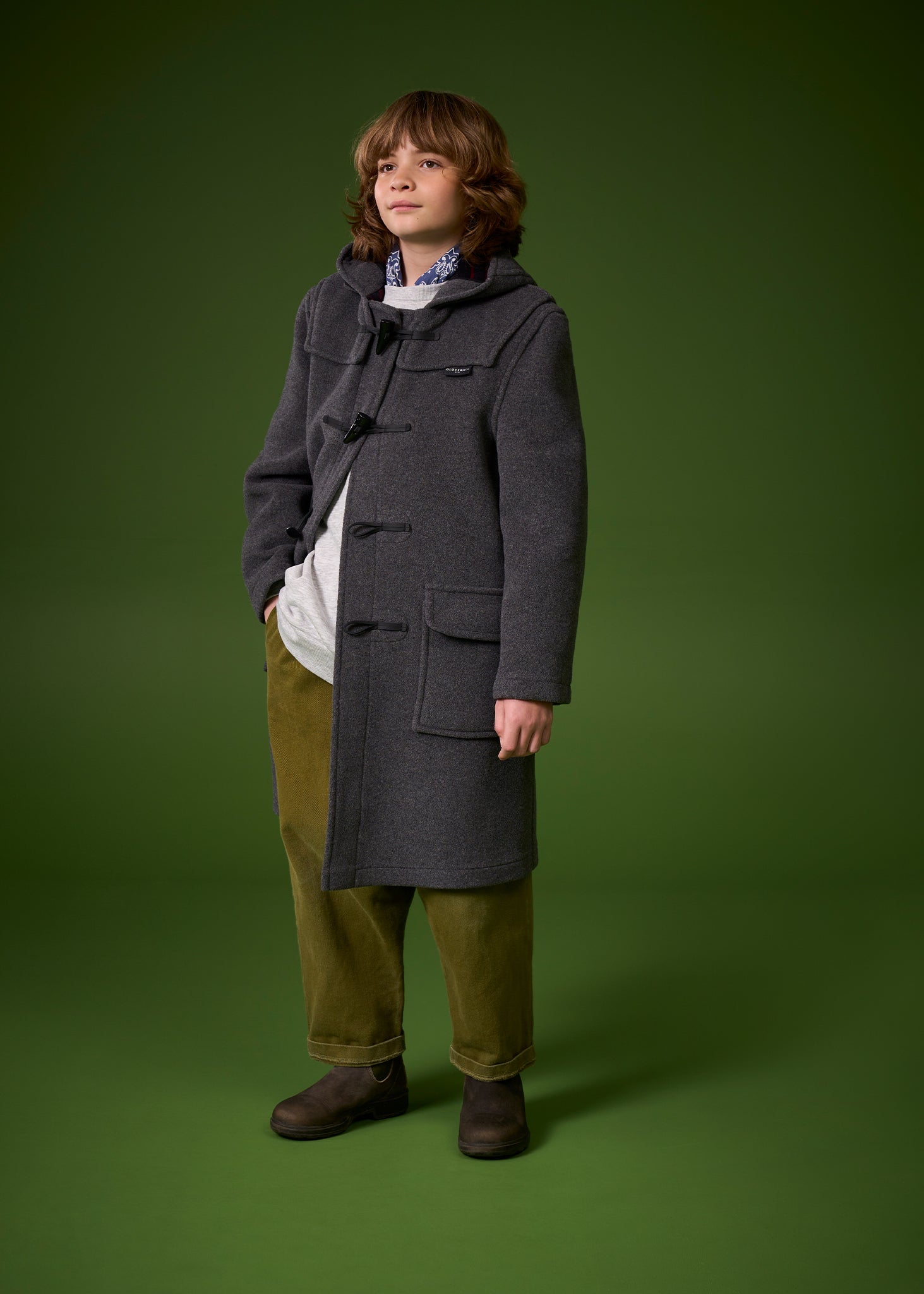 Children's Original Duffle Coat Grey | Gloverall