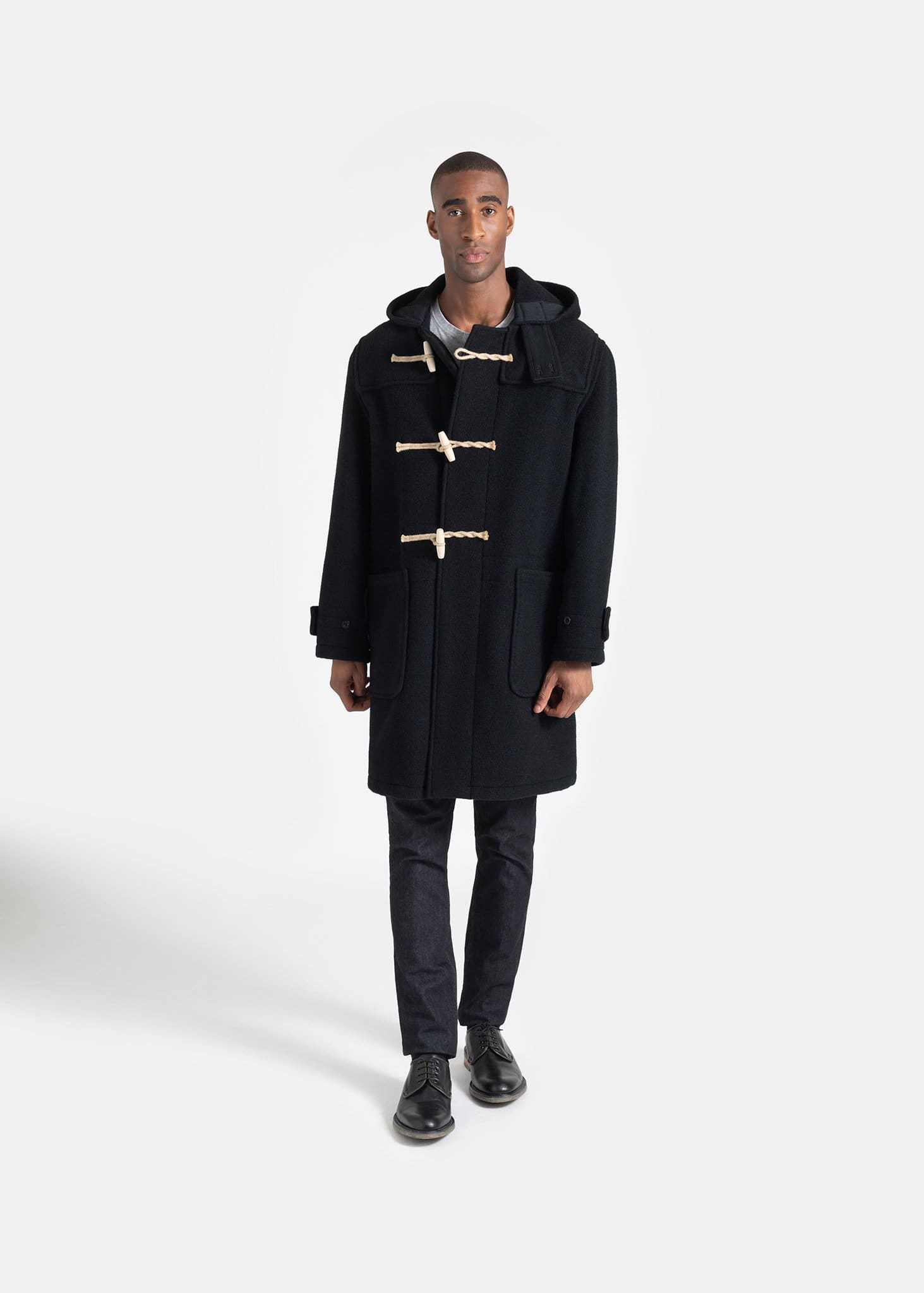 Men's Original Monty Duffle Coat Black | Gloverall
