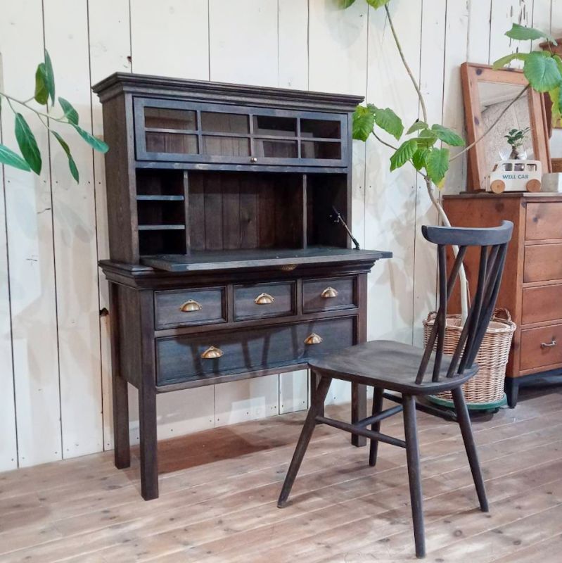 アンティーク調ライティングビューローパイン家具の専門店@大阪東京名古屋